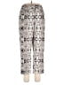Worthington Animal Print Silver Casual Pants Size 16W - photo 1