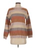 Mystree Stripes Tan Pullover Sweater Size S - photo 1