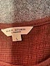 Max Studio Burgundy Short Sleeve Top Size L - photo 7