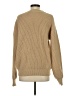 Shein 100% Polyester Solid Tan Pullover Sweater Size S - photo 2