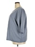 Unbranded 100% Polyacryl Blue Gray Pullover Sweater Size 22 - photo 5