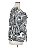 Avenue 100% Polyester Silver 3/4 Sleeve T-Shirt Size 18 - 20 Plus - photo 4