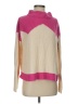 The Reeds Color Block Pink Pullover Sweater Size S - photo 1