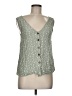ASOS 100% Viscose Green Sleeveless Blouse Size 4 - photo 1
