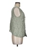 ASOS 100% Viscose Green Sleeveless Blouse Size 4 - photo 4