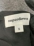 Superdown 100% Polyester Solid Black Casual Skirt Size S - photo 4