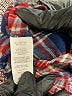 Ambiance Plaid Blue Long Sleeve Button-Down Shirt Size M - photo 8