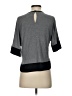 Ann Taylor LOFT 100% Rayon Gray Short Sleeve Top Size XS - photo 2