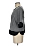 Ann Taylor LOFT 100% Rayon Gray Short Sleeve Top Size XS - photo 5