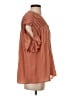 Vanilla Bay Orange Short Sleeve Blouse Size S - photo 4
