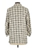 Max Studio Houndstooth Tan Cardigan Size L - photo 2