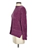 Style&Co 100% Polyester Solid Purple Turtleneck Sweater Size P (petite) - photo 5