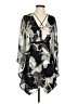 Halston Heritage 100% Polyester Print Black Cocktail Dress Size XS - photo 1