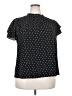 1.State Stars Black Short Sleeve Blouse Size 2X - photo 1