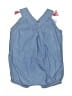 Mud Pie 100% Cotton Blue Leotard Size 9-12 mo - photo 2