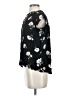 Buffalo by David Bitton 100% Viscose Floral Black Short Sleeve Blouse Size XS - photo 5