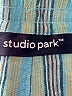 Studio Park Stripes Blue Board Shorts Size 4X - photo 3