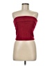 Shein Burgundy Tube Top Size 6 - photo 1