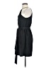 Express 100% Polyester Solid Black Casual Dress Size XS - photo 5