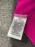 Glam 100% Polyester Pink Short Sleeve Blouse Size M - photo 8
