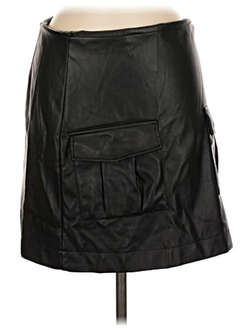 Vero Moda Faux Leather Skirt (view 1)