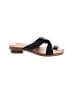 LOQ 100% Leather Black Sandals Size EU 35 - photo 1