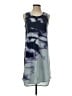 wonderly Tie-dye Blue Casual Dress Size S - photo 1
