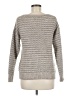 Ann Taylor LOFT Tweed Gray Pullover Sweater Size M - photo 2