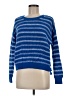 CAbi Stripes Blue Pullover Sweater Size M - photo 1