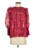 Joie Red 3/4 Sleeve Silk Top Size S - photo 1