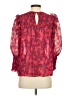 Joie Red 3/4 Sleeve Silk Top Size S - photo 2