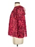 Joie Red 3/4 Sleeve Silk Top Size S - photo 5
