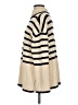 Lillusory Stripes Ivory Turtleneck Sweater Size S - photo 5