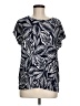 Anne Klein Black Short Sleeve Blouse Size M - photo 1