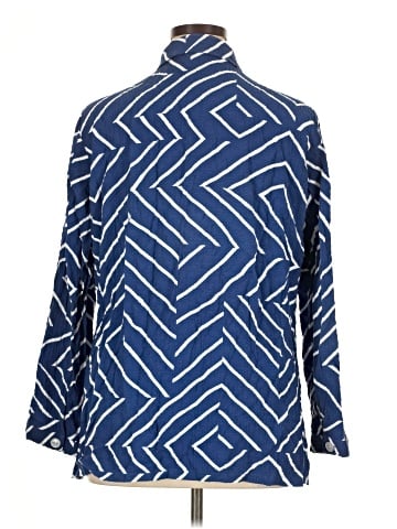 Draper's & Damon's Long Sleeve Button-Down Shirt (view 2)