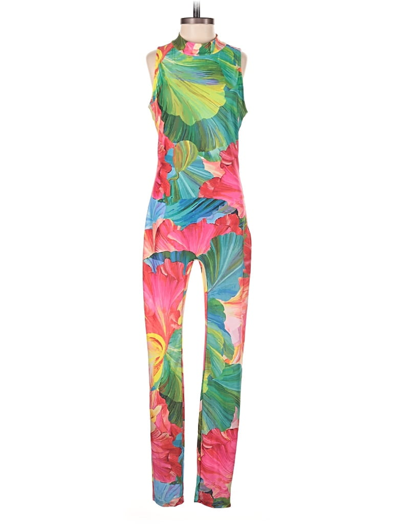 Pre-owned Assorted Brands Jumpsuit In Green