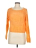 No Comment 100% Acrylic Orange Pullover Sweater Size M - photo 1