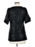 Unbranded 100% Polyester Black Short Sleeve Top Size M - photo 2