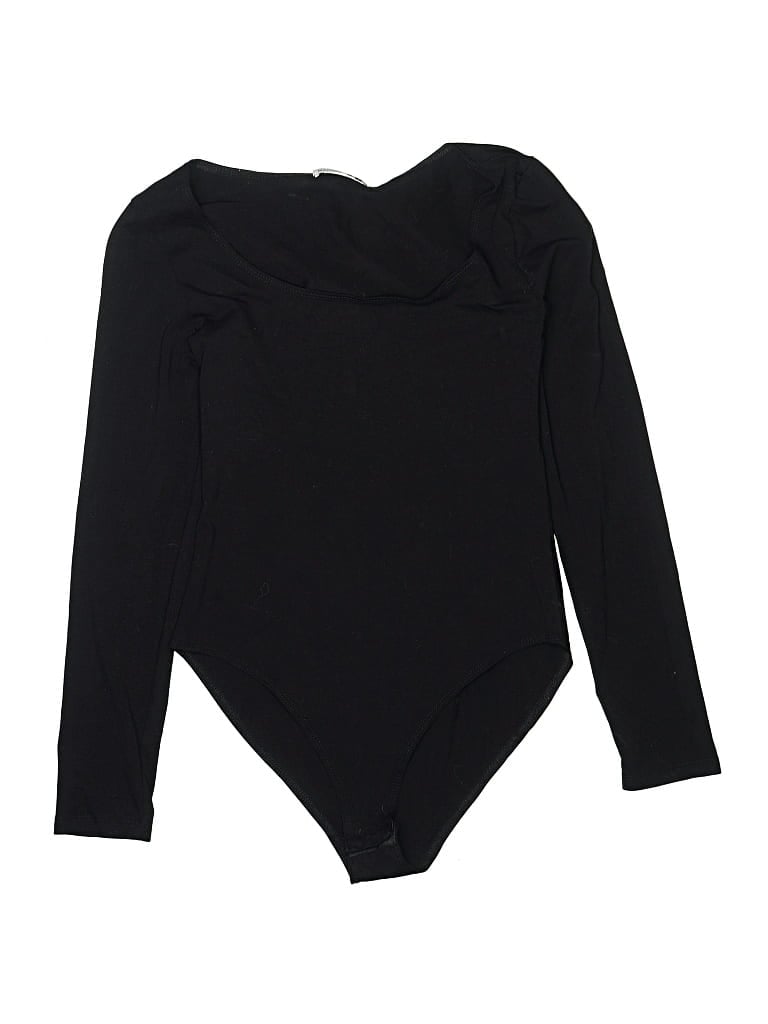 Pre-owned Mangopop Collection Bodysuit In Black
