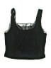 Baja Blue Black Swimsuit Top Size 10 - photo 2