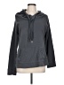 Old Navy 100% Polyester Gray Zip Up Hoodie Size L - photo 1