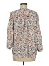 Collective Concepts 100% Polyester Ivory 3/4 Sleeve Blouse Size M - photo 2