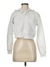 Shein 100% Polyester Silver Zip Up Hoodie Size M - photo 1