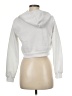 Shein 100% Polyester Silver Zip Up Hoodie Size M - photo 2