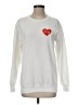 Alice & Wonder Hearts White Sweatshirt Size S - photo 1