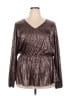 Unbranded Metallic Brown Casual Dress Size 22 - photo 1