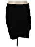 Express Solid Black Casual Skirt Size XS - photo 1