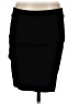 Express Solid Black Casual Skirt Size XS - photo 2
