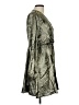 Shein 100% Polyester Metallic Silver Cocktail Dress Size L - photo 4