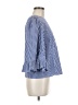 Kenar Blue 3/4 Sleeve Blouse Size M - photo 4